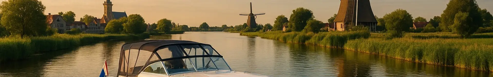Motorjacht in Nederland