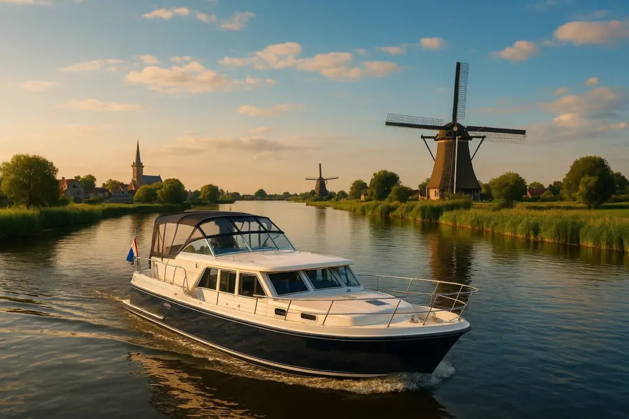 Motorjacht in Nederland