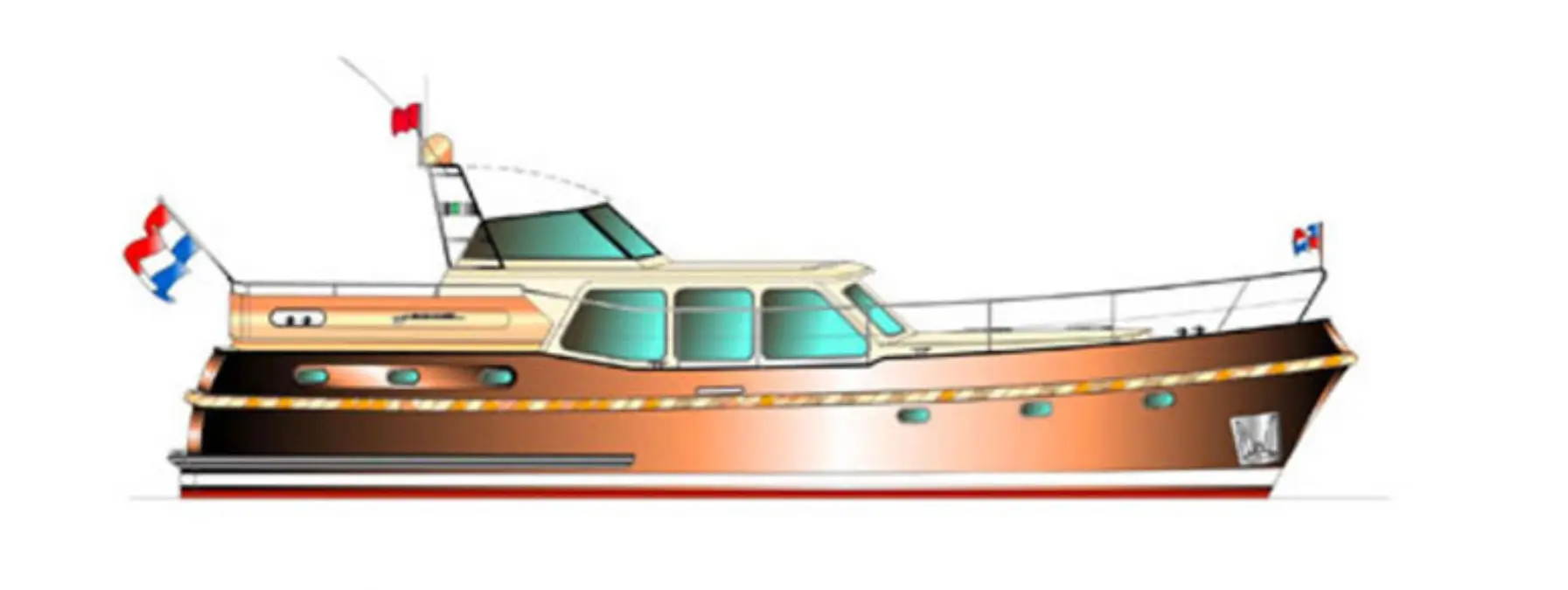 Vri Jon Classic 47 AK Op het water