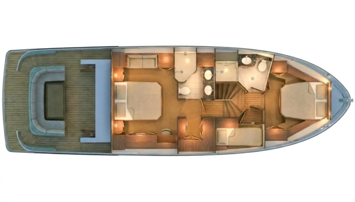 VC 50 OCS Indeling benedendek